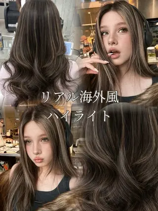 セミロング sera 🎀ベージュのヘアスタイル