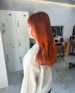 カラー 十倉 朱莉のヘアスタイル