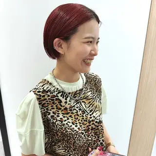 ショート カラー gotoday shaire salon 神戸三宮所属・ショート/パーマ/ MIOのヘアスタイル