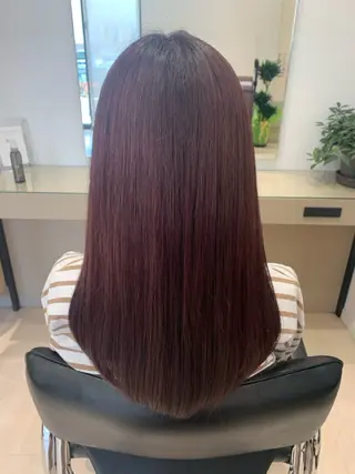 セミロング カラー liage ܀ꕤ୭* ちばかつら𖦞のヘアスタイル