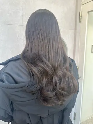 ロング カラー 横浜／🐈‍⬛ haru🐈‍⬛🎀のヘアスタイル