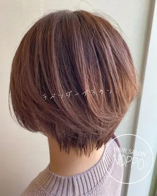 ショート カラー NOPPO 和泉市 美容室/奥村 飛鳥のヘアスタイル