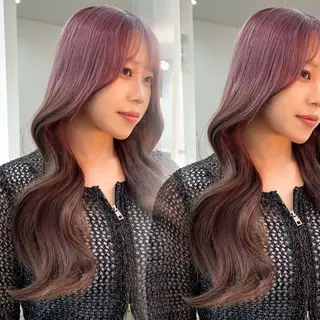 ロング カラー TOKI mahoのヘアスタイル