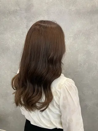 ロング カラー 樋口 江理香のヘアスタイル