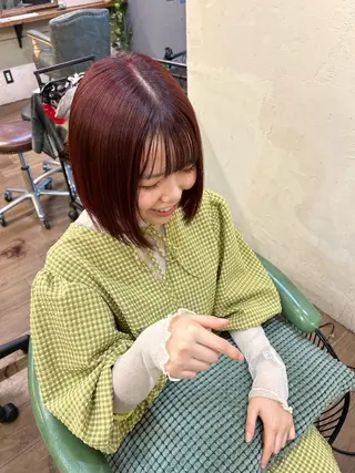 ミディアム カラー 🫧🍋ダブルカラー 🍋mizuhoのヘアスタイル