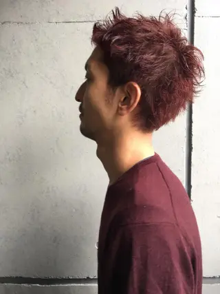 カラー メンズ メンズカット クドウユウキのヘアスタイル