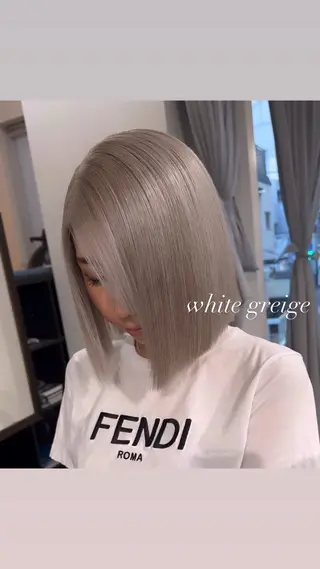 ショート カラー 💜ハイトーン💛 マジカルかいちゃんのヘアスタイル