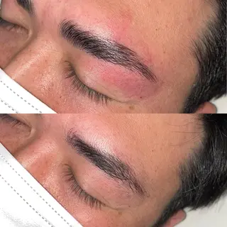 パーマ メンズ アイブロウ Mumu眉毛,ネイル モデル募集中🪄のネイルデザイン