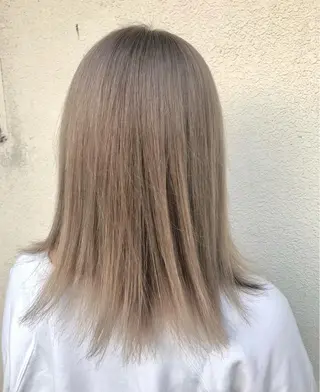 カラー ダブルスキルエクステ /羽エクステ白石宇由のヘアスタイル