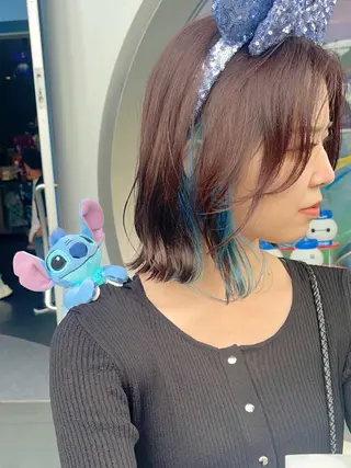 ミディアム GIEN 末吉 海斗のヘアスタイル