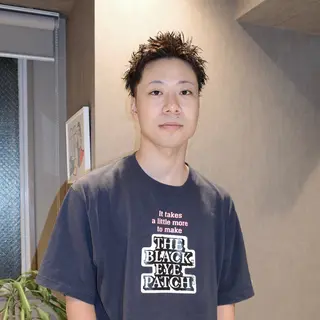 メンズ ヨシカワ タツキのヘアスタイル