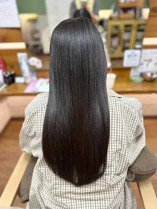 ロング 神谷 千明のヘアスタイル