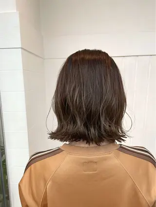 ショート カラー パーマ ヘアアレンジ 二ヶ月綺麗なデザイン カット/星野六三四のヘアスタイル