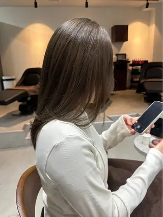 ミディアム カラー Graph. （グラフ）立川🪽✨のヘアスタイル