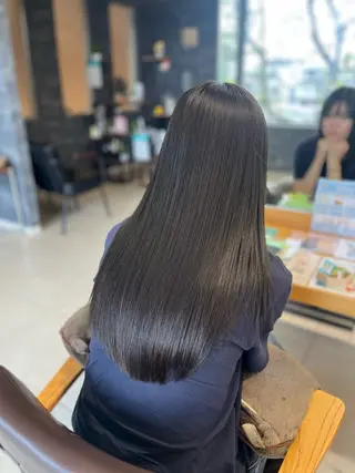ロング カラー 🩵さき🤍 可愛いを叶える美容師のヘアスタイル