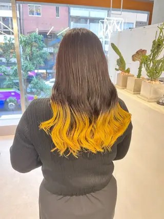 カラー 渡辺春衣 ☆カットモデル募集のヘアスタイル