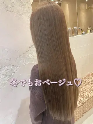 セミロング 縮毛矯正・髪質改善 ❣️三浦正也のヘアスタイル