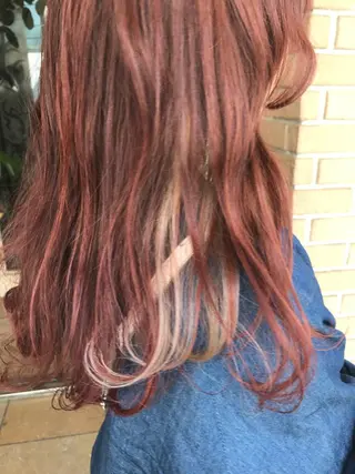 セミロング カラー パーマ ヘアアレンジ メンズ キッズ ネイル マツエク・マツパ サロンドミルク 原宿のヘアスタイル