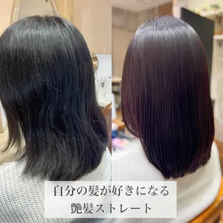 ミディアム カラー パーマ 美髪ヘッドスパ🫧 西山紗奈江💆‍♀️のヘアスタイル