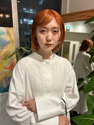 セミロング 薄暮 マツイ レンのヘアスタイル