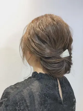 セミロング ヘアアレンジ 🍎みついじゅん🍏 ボブ指名No.1のヘアスタイル