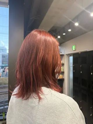 カラー ルシ🎨/ハイトーン デザイン/髪質改善のヘアスタイル