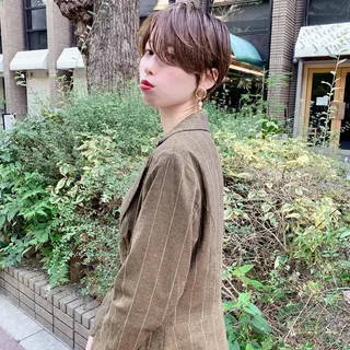 ショート ショート特化美容師 大阪京橋　大本　渉のヘアスタイル