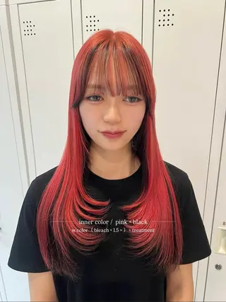 ロング カラー 🩰‎暖色特化 / 𝐒𝐚𝐤𝐢🤎のヘアスタイル