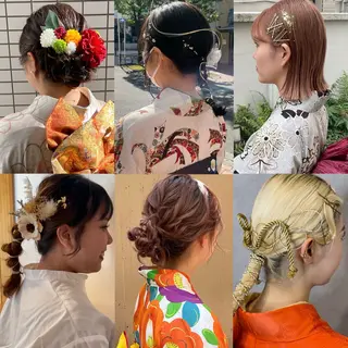 ヘアアレンジ yumemiレイヤー ✴︎ 透明感カラーのヘアスタイル