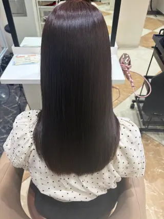 ロング 髪質改善カラー なーこ💖🌈のヘアスタイル