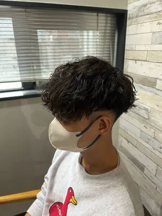 ショート パーマ メンズ HRK1st RYOKIのヘアスタイル