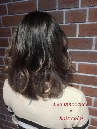 ショート ミディアム セミロング カラー カラー/髪質改善スペ シャリスト宮本 伸一のヘアスタイル