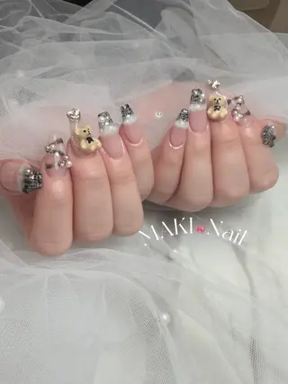 ネイル MAKI💎綺麗め 大人可愛い/堺筋本町のネイルデザイン