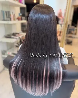 ロング カラー JADE 💎 Yukiのヘアスタイル