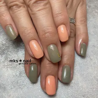 ネイル mks＊nail //  枚方長尾のネイルデザイン