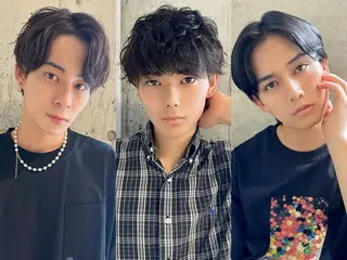 Rubikなかもず タケウチのヘアスタイル