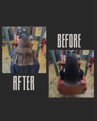 ロング カラー 米倉 麻衣のヘアスタイル