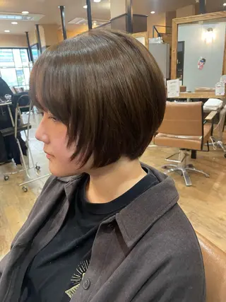 ショート 大人可愛い🧸 艶髪✨かおるのヘアスタイル