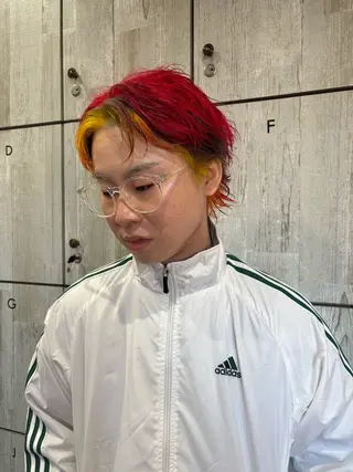カラー メンズ 似合わせレイヤー/ Wカラー🧸こころのヘアスタイル