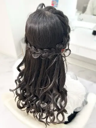 ロング ヘアアレンジ ヘアセット専門店 Rのヘアスタイル