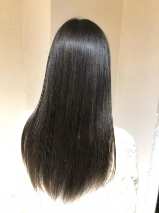 ロング カラー ヘアアレンジ メンズ キッズ ネイル マツエク・マツパ 透明感カラー🤎 ゆりのヘアスタイル