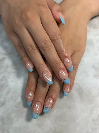 ネイル 韓国/ヌーディー系 ネイル自由が丘のネイルデザイン