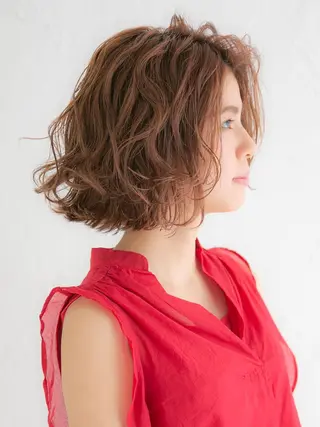 ミディアム 似合わせ☆ショート 店舗指名1位✨LEOのヘアスタイル