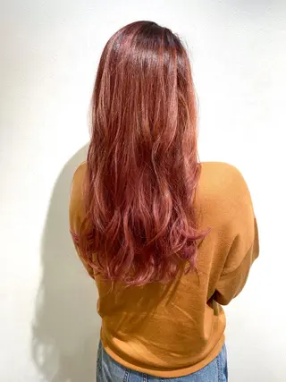 ロング カラー 坂井田 浩樹のヘアスタイル
