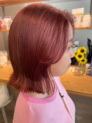 カラー 🍃marina🍃 韓国ヘア/Aujuaのヘアスタイル