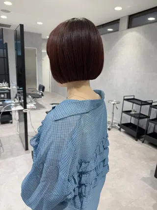 ショート 野林 夏帆のヘアスタイル