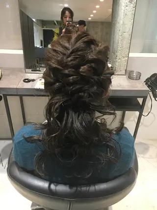 セミロング ヘアアレンジ 髪質改善ULTOWA ✨松井 美幸のヘアスタイル