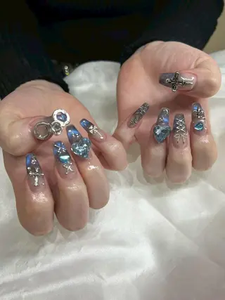 セミロング Ashliy大宮♡ アシュリーのネイルデザイン