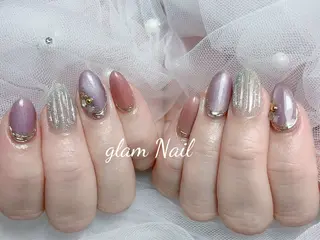 ネイル エツメ💅 長さだし🎀デザインのネイルデザイン