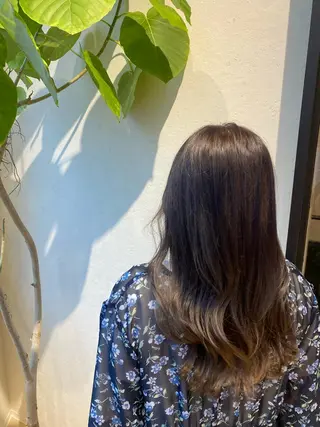 ロング 韓国ヘア🕊村上 ののこ🕊のヘアスタイル